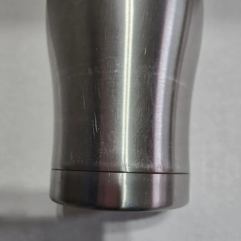 ORCA Chaser 27 oz Stainless Steel Insulated Tumbler with Transparent Lid Silver